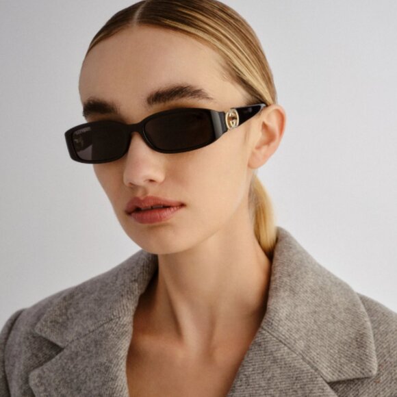 Gucci Accessories - NEW GG1661S 001 GUCCI BLACK SQUARE WOMEN GUCCI SUNGLASSES